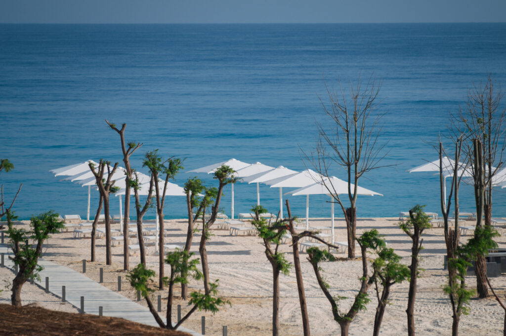 Set against a stunning stretch of Mediterranean shoreline, MY ŌTEL offers direct beach access with panoramic sea views