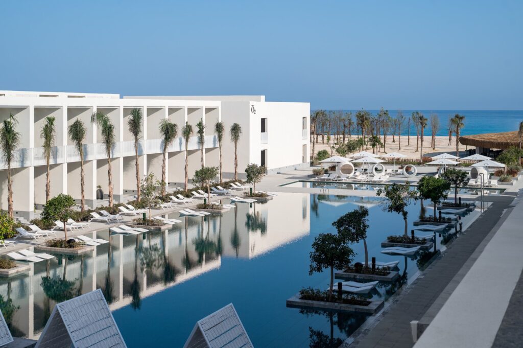 Guests can relax on the sun terrace or take a dip in the seasonal outdoor swimming pool.