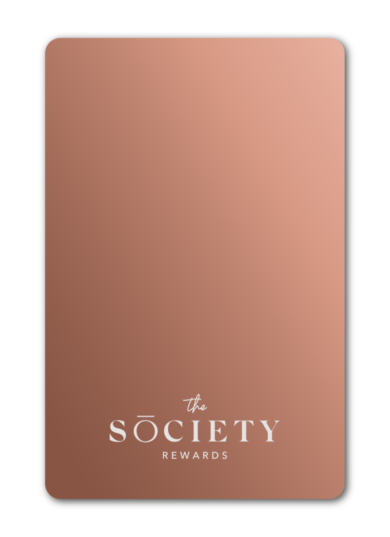 The SŌCIETY Loyalty Cards-Bronze