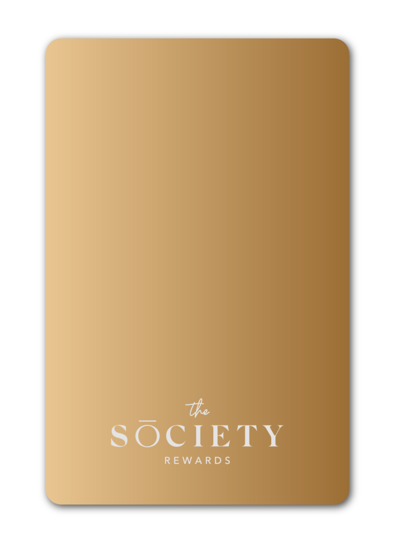 The SŌCIETY Loyalty Cards-Gold