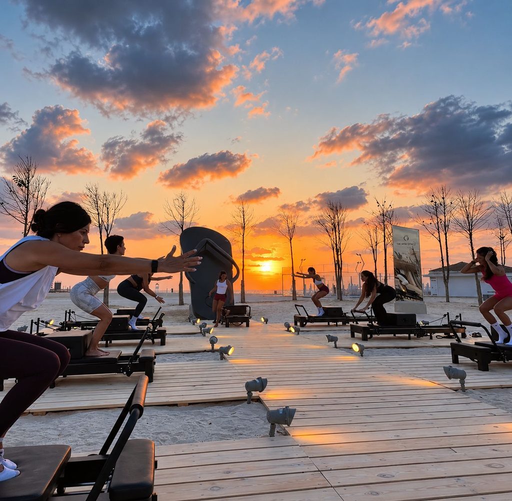 Reformer at Golden Hour Sunset reformer